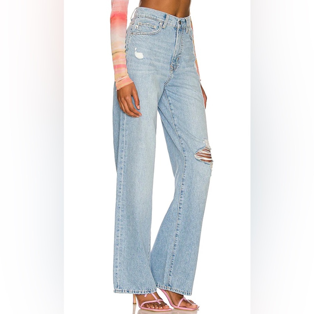 Lovers and Friends/ LENNON SUPER HIGH RISE LOOSE WIDE LEG Size 29 NWT
